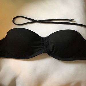 Abercrombie and Fitch black push-up bikini top